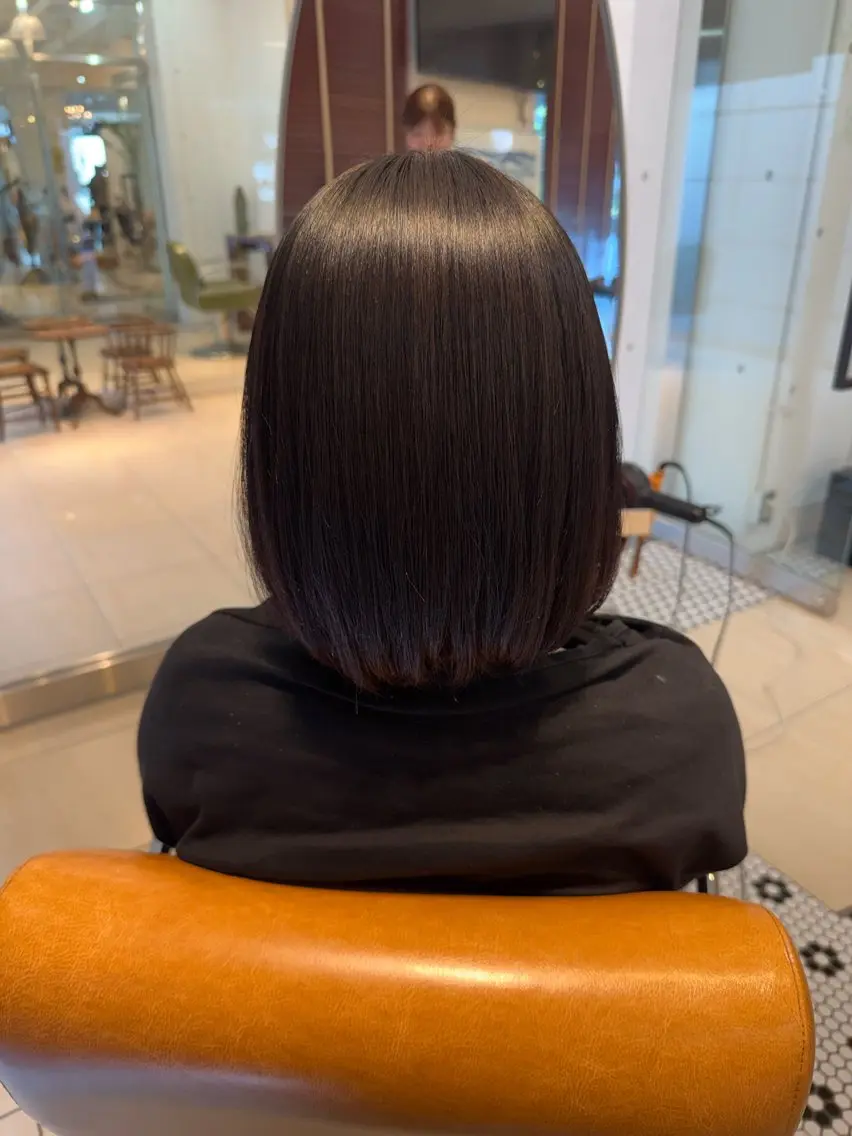 パーマ ストレートパーマ 縮毛矯正 高橋 愛のヘアスタイル