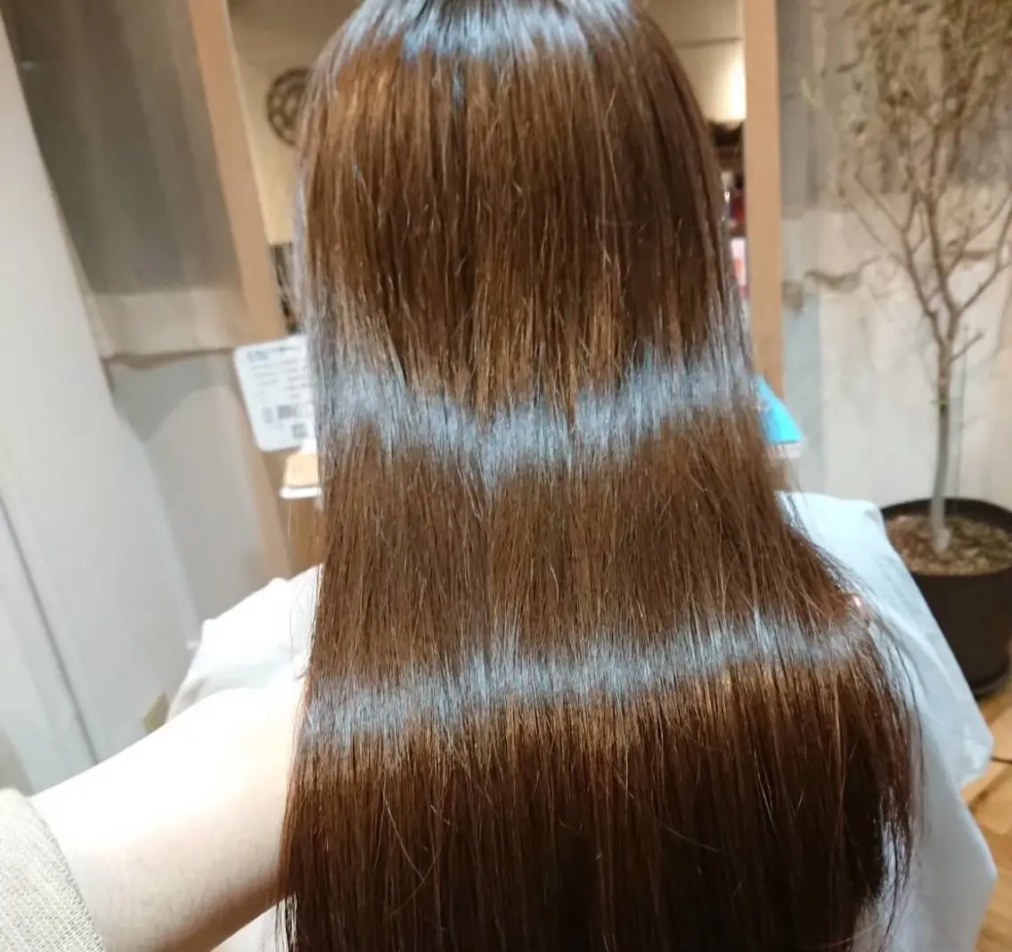 藤原実璃 TR&スパ モデル様募集中のヘアスタイル