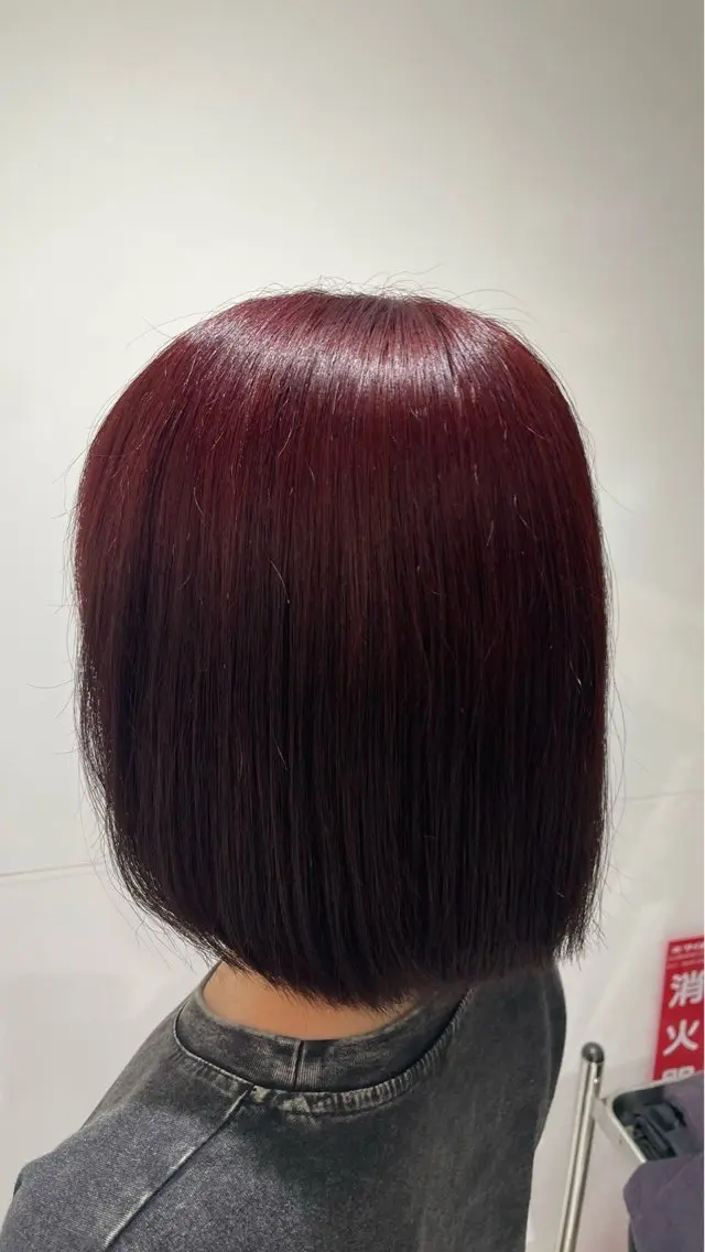 ミディアム ボブ ヘッドスパ 石山 海斗のヘアスタイル