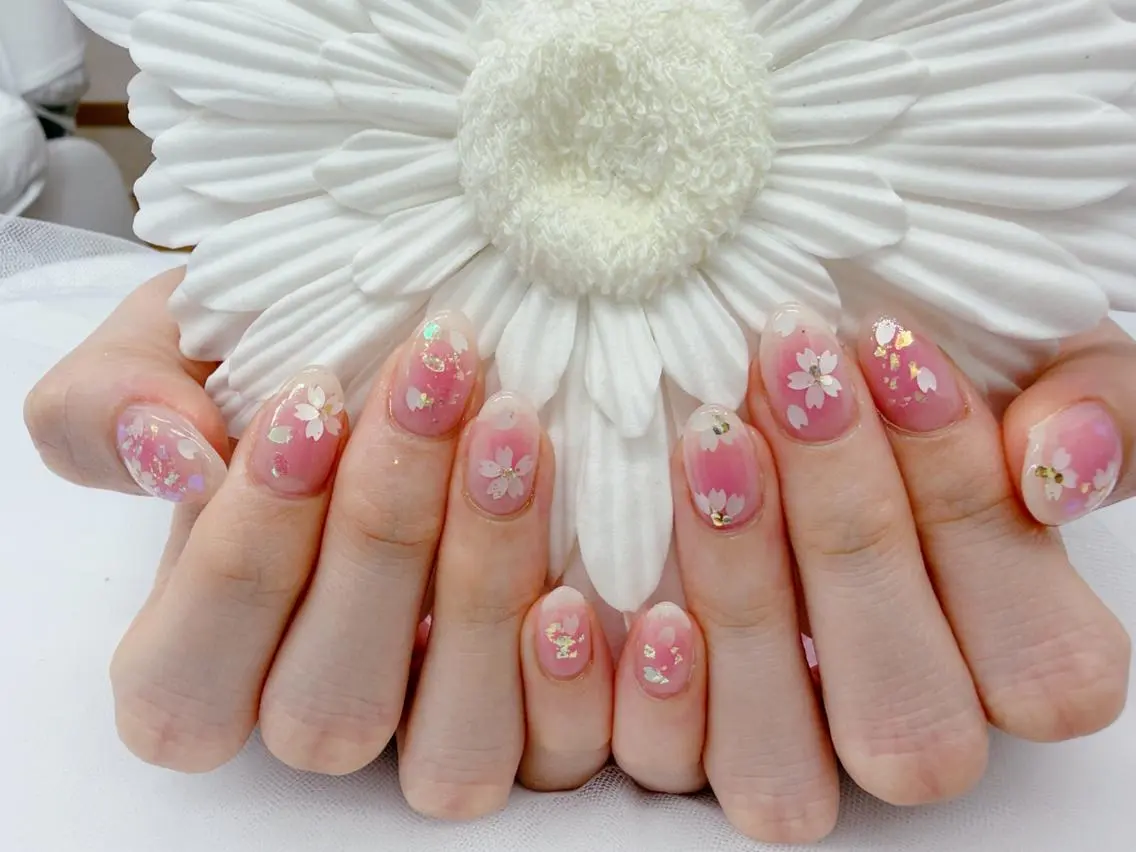 ネイル Sweet♡ Heart　葉月のネイルデザイン