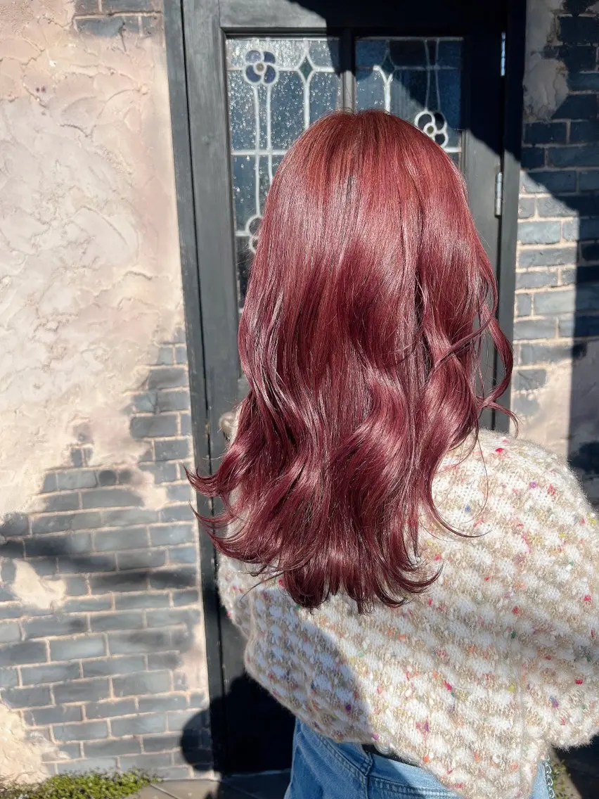 ロング カラー 🩵小野 えりか🩷のヘアスタイル