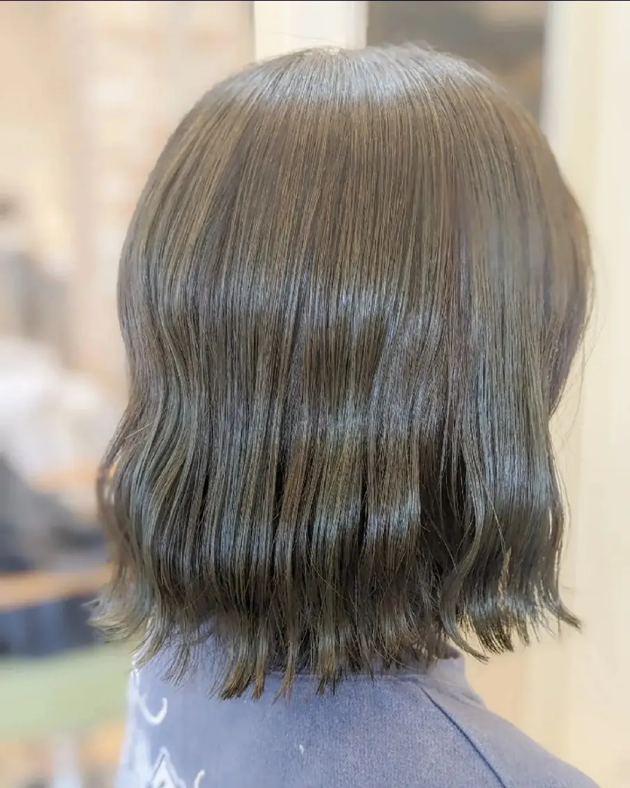 ミディアム 加藤 彩のヘアスタイル