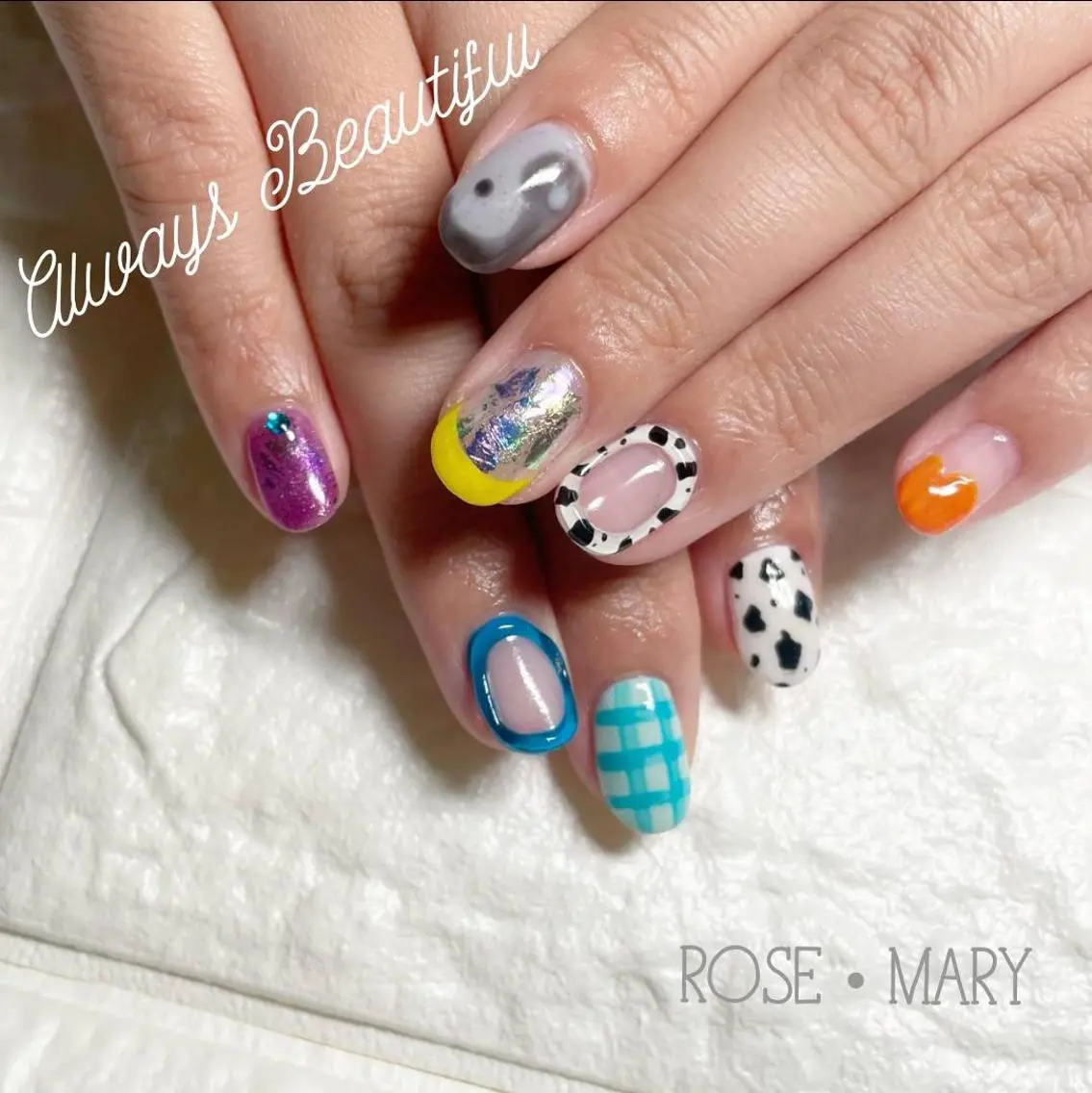 ネイル ハンドネイル ROSE・MARY 木村のネイルデザイン
