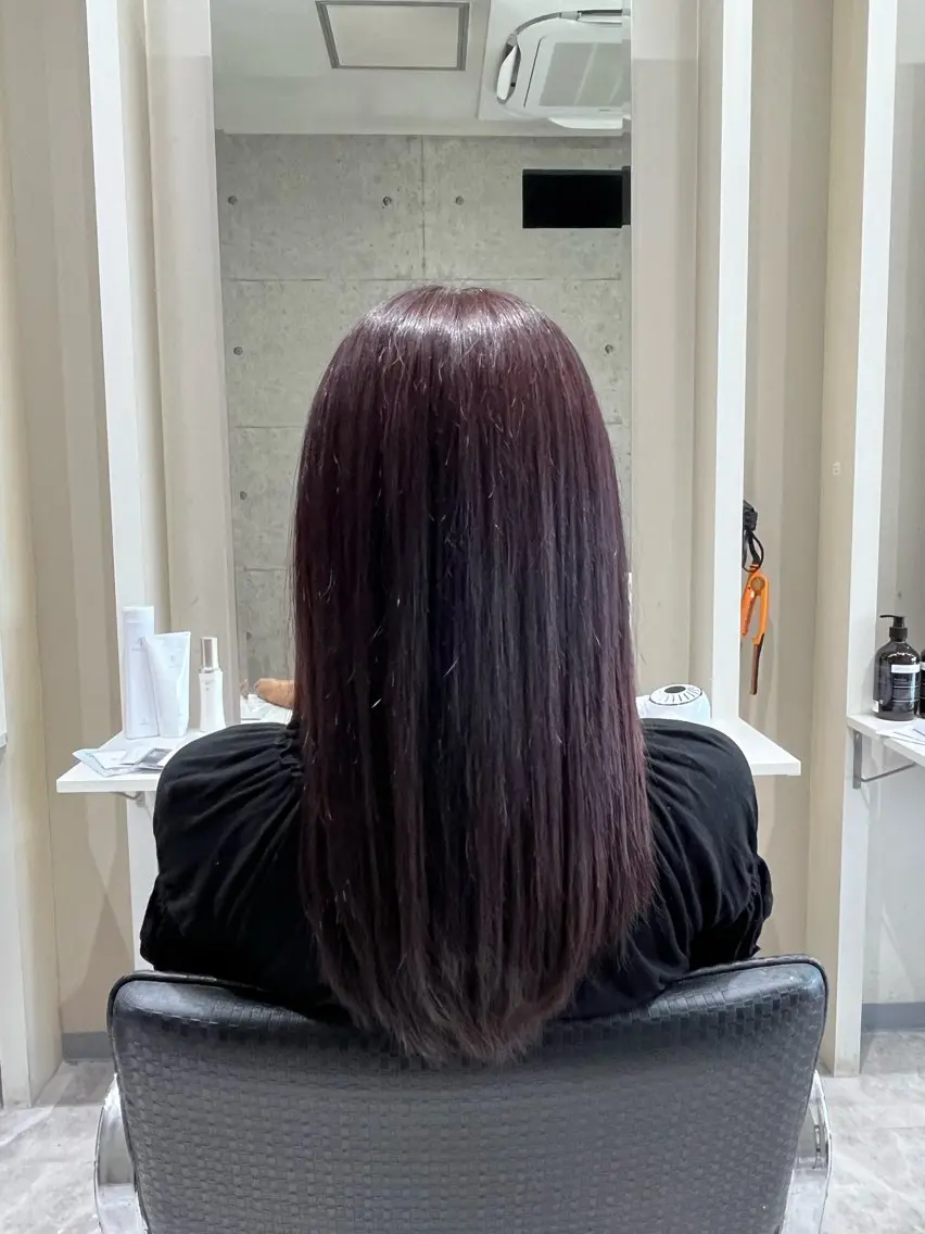 ロング カラー mm‪ ♡ yukaのヘアスタイル