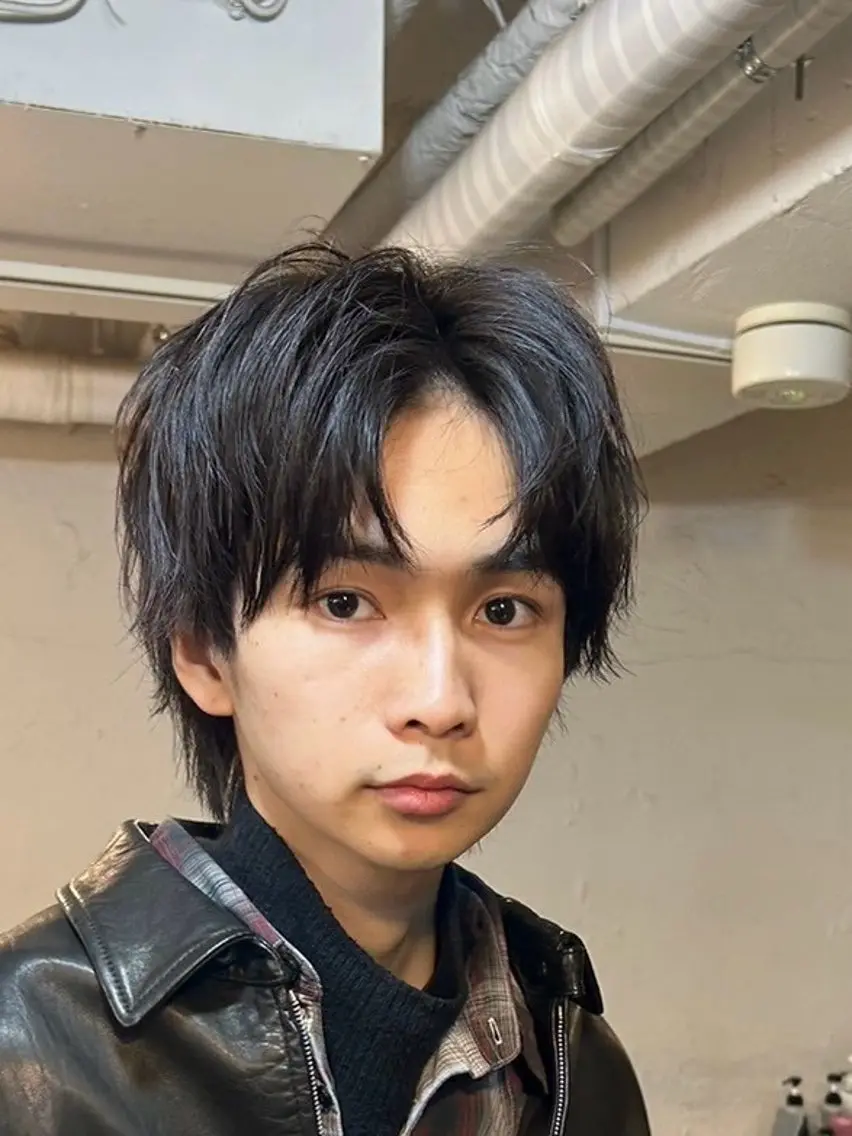 メンズ アップバング 刈り上げ カット メンズ特化美容師 水野友貴のヘアスタイル