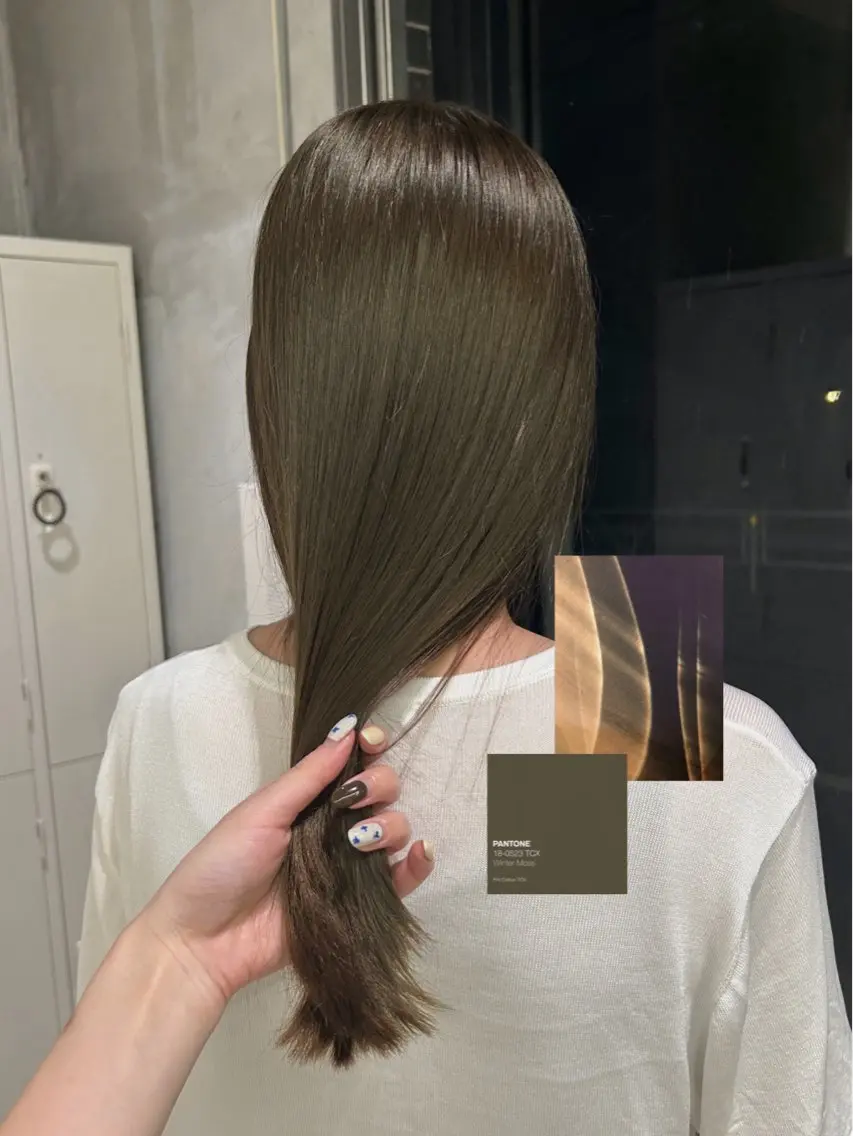カラー ヘアカラー 伊沢 美憂 ⌇﻿渋谷アシスタントのヘアスタイル