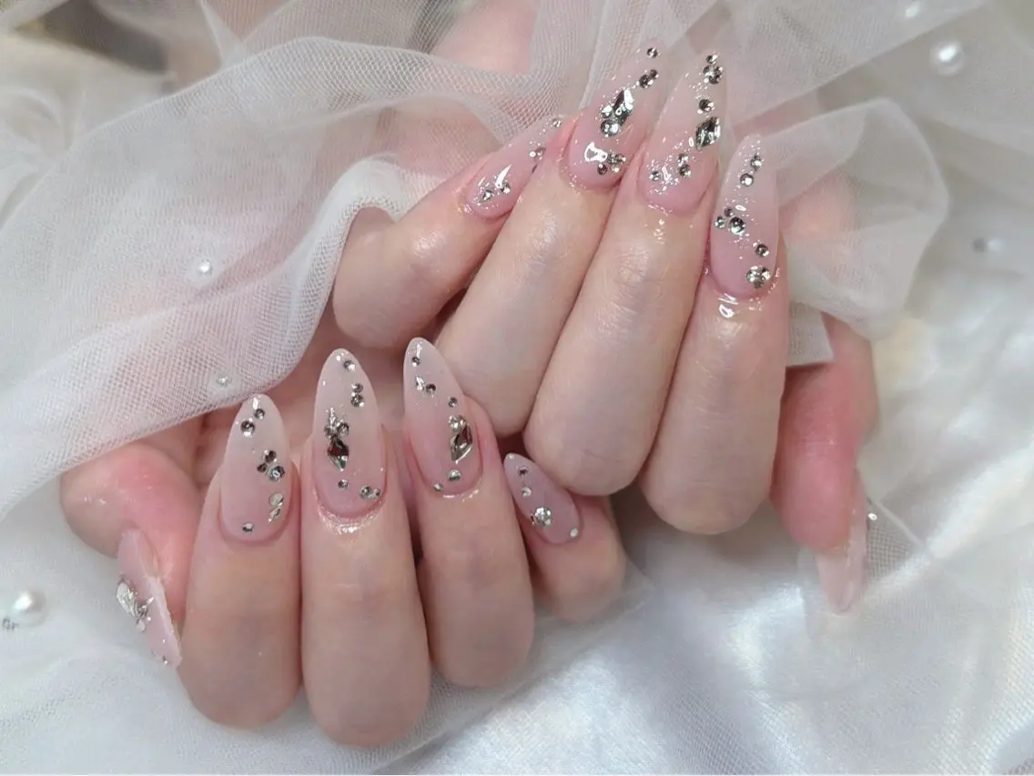 ネイル スカルプネイル ハンドネイル minako 🎀🩰のネイルデザイン