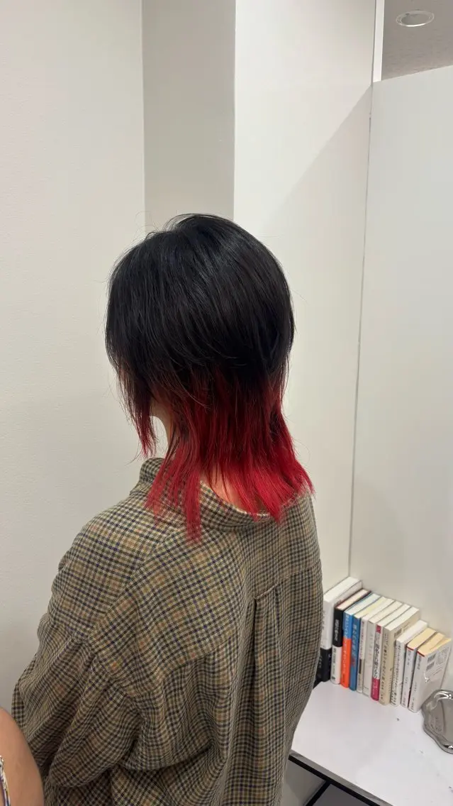 ミディアム カラー The Ect Q'n🍑MOMOのヘアスタイル