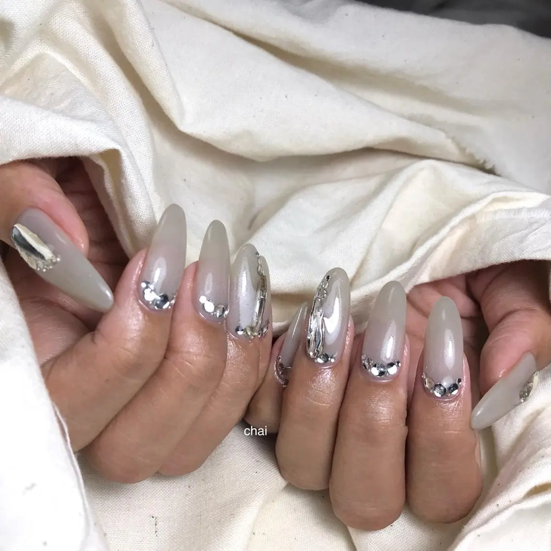 ネイル ハンドネイル chai nail _ai📍鶴橋のマツエク・マツパデザイン