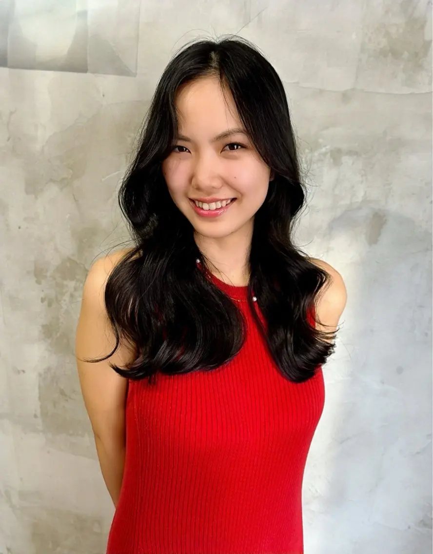 ロング 💖韓国風艶髪ヘア 💖EREN🦋のヘアスタイル