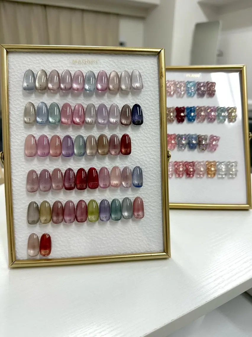 ネイル マグネットネイル ハンドネイル enju rina🦋のネイルデザイン