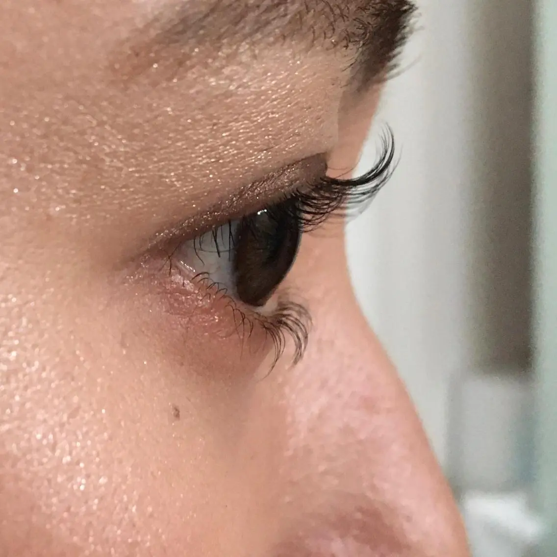 上下まつ毛パーマの写真