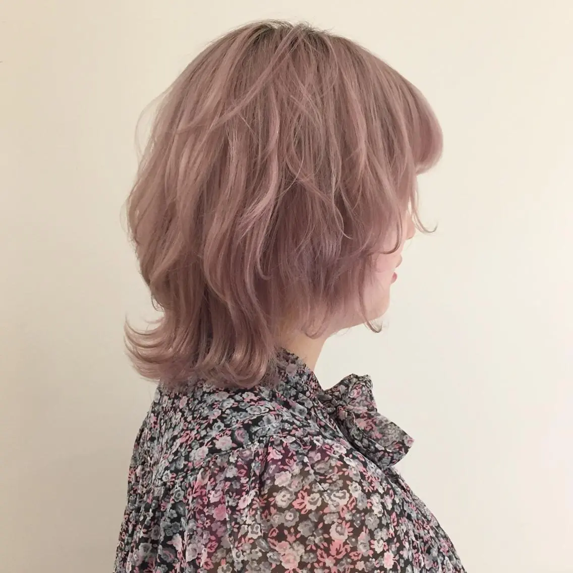 ショート カラー ピンクカラー 𝒢𝒾𝓇𝓁𝓎 ⑅ 𝓎𝓊𝓀𝒶のヘアスタイル