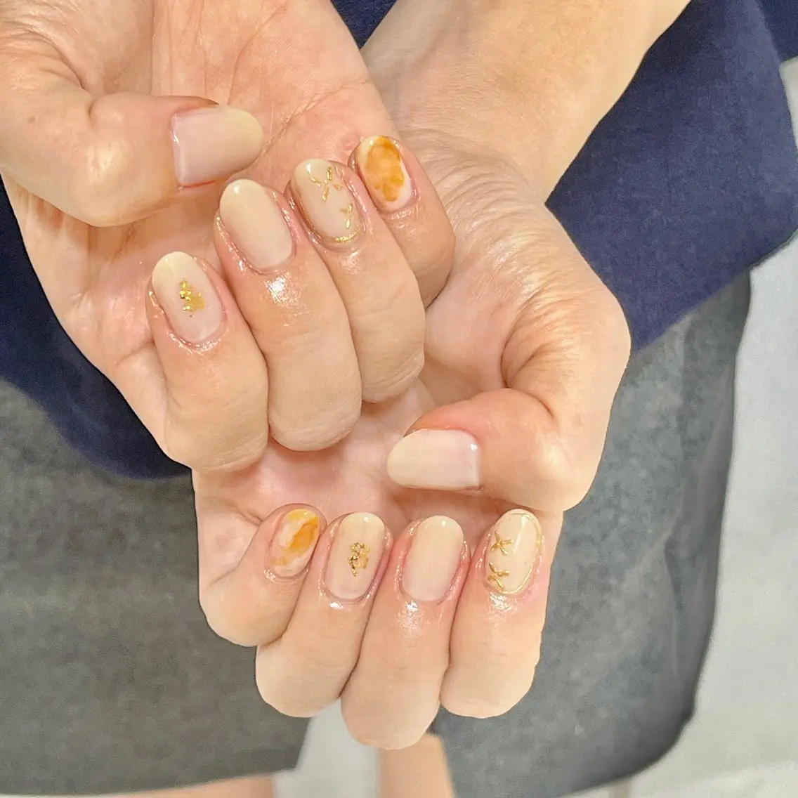 ネイル 持ち込み ハンドネイル Bianca TORII🌞のネイルデザイン