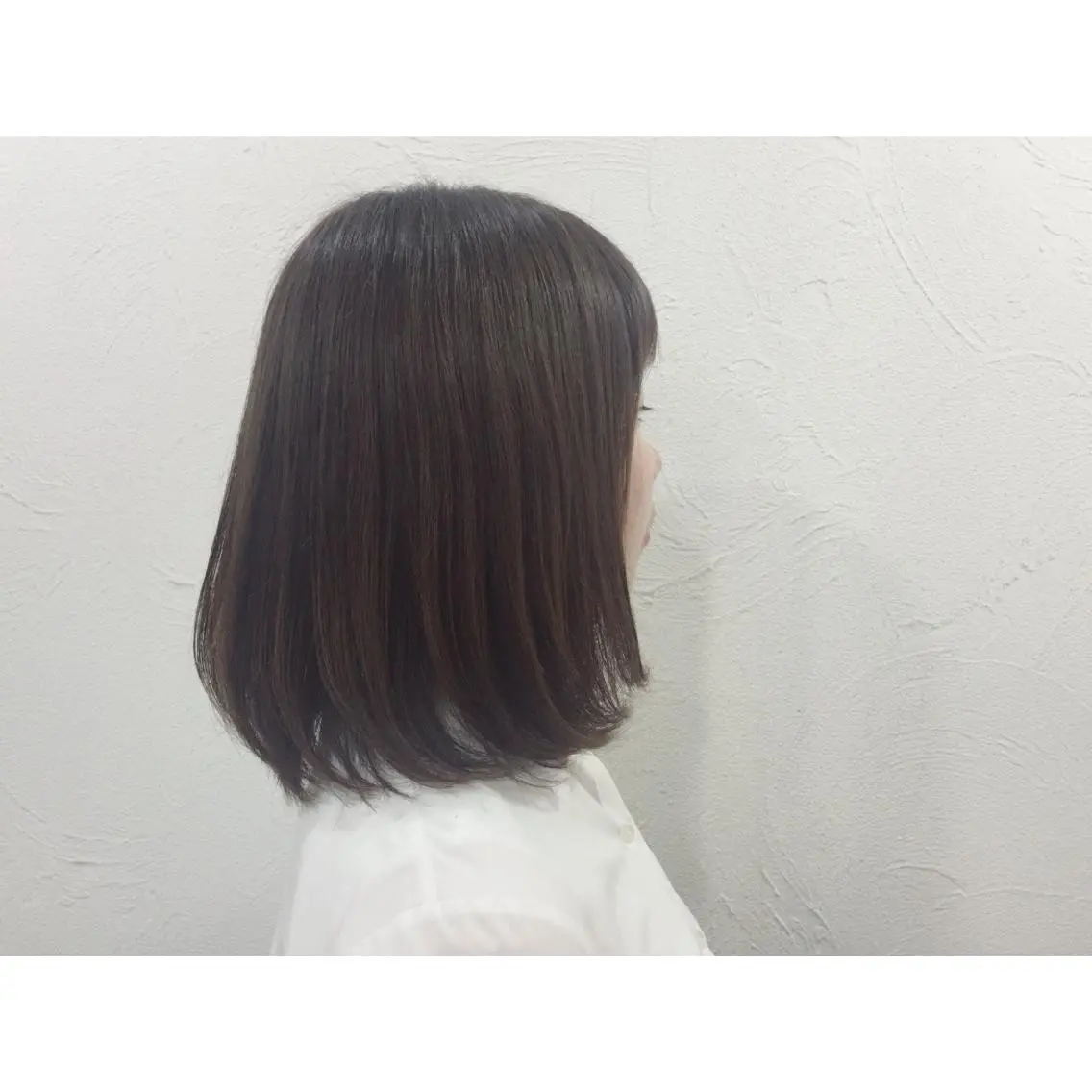 ミディアム ボブ レイヤーカット 【今だけブリーチ 限定価格💕】すみのヘアスタイル