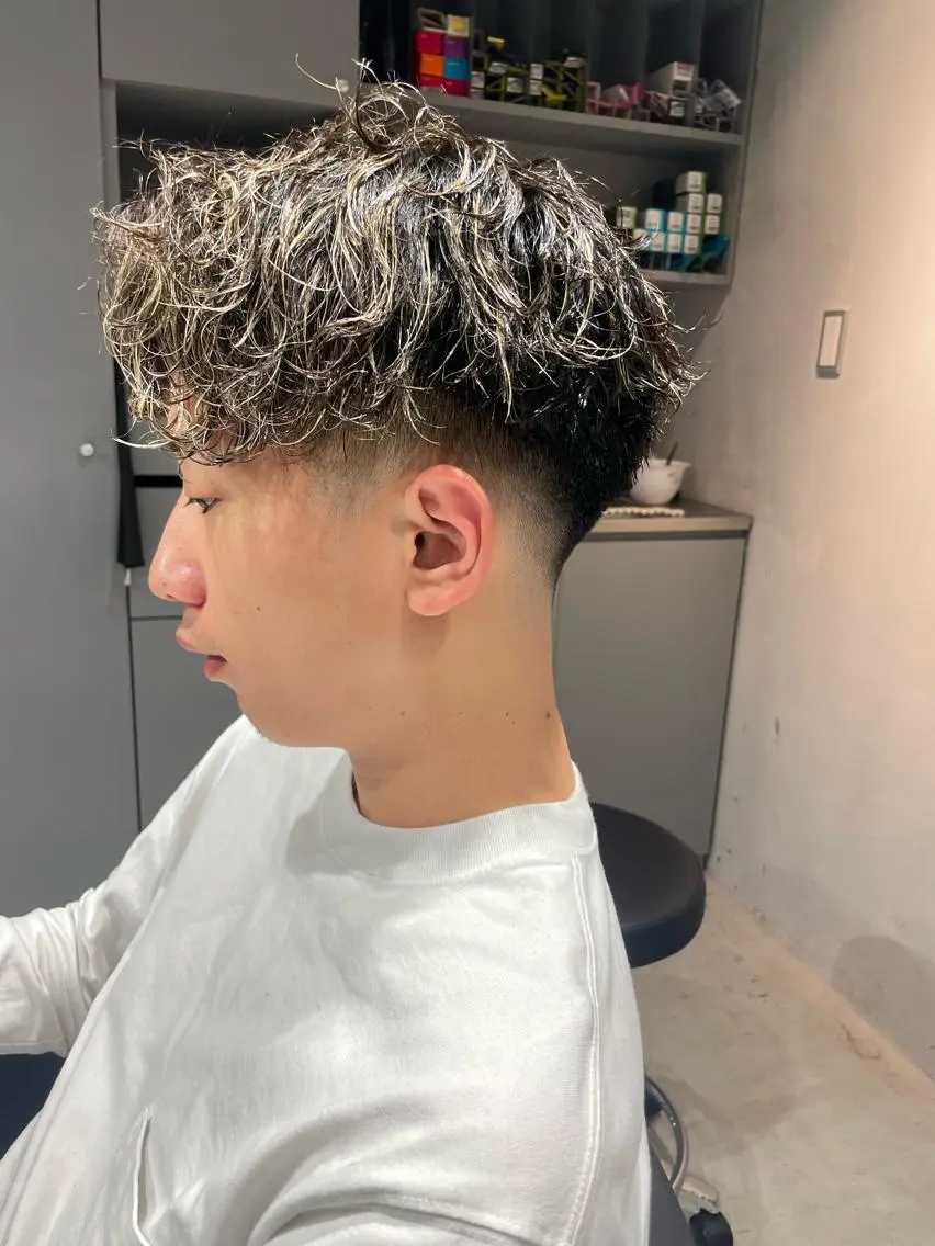 🔥メンズ特化美容師🔥メンズカット＋お好きなパーマ14500円→10500円の写真