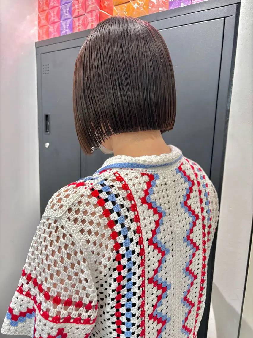 ショート ダブルカラー🦖 /髪質改善⚡️しおりのヘアスタイル