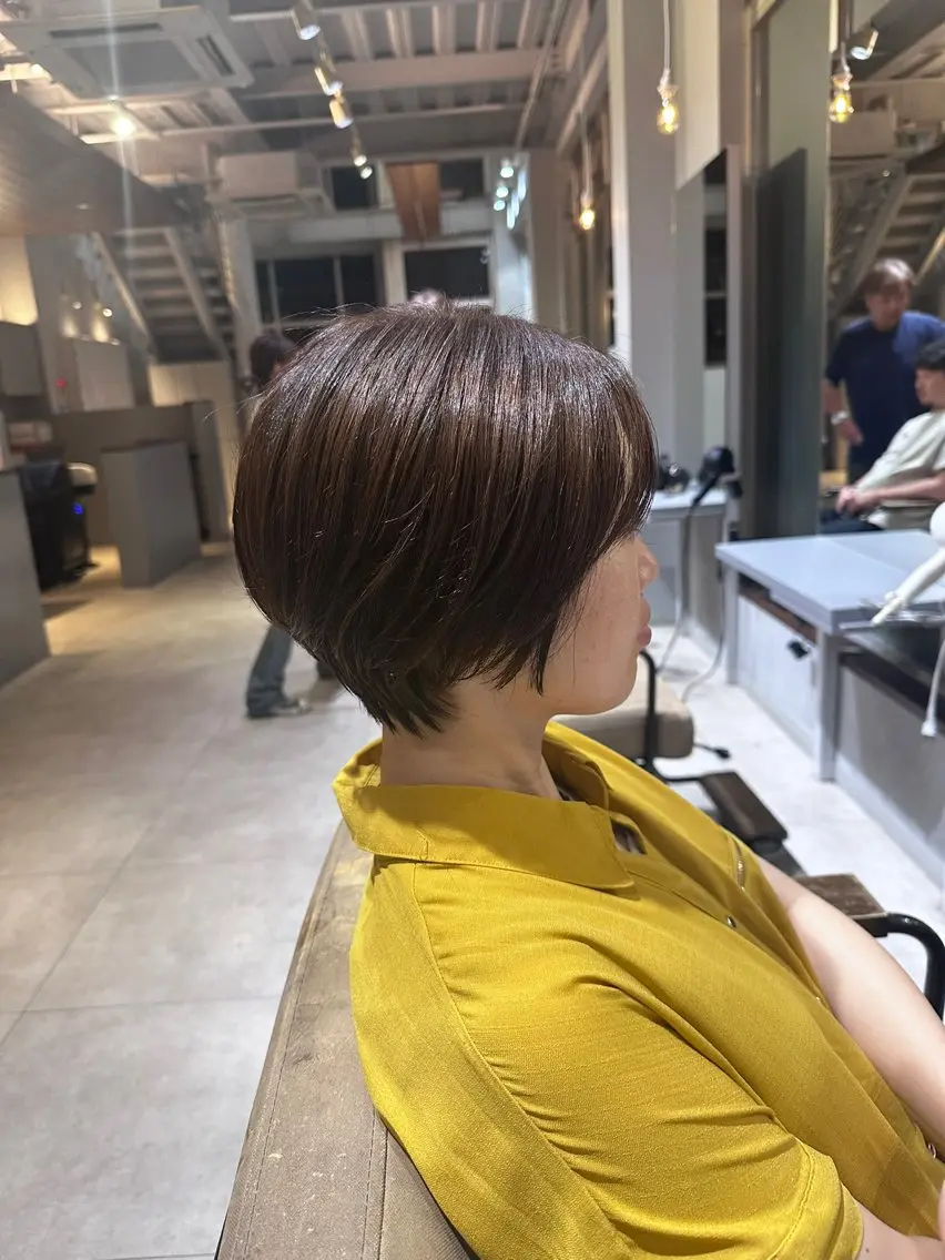 ショート ショートヘア 柴田 舜吏のヘアスタイル