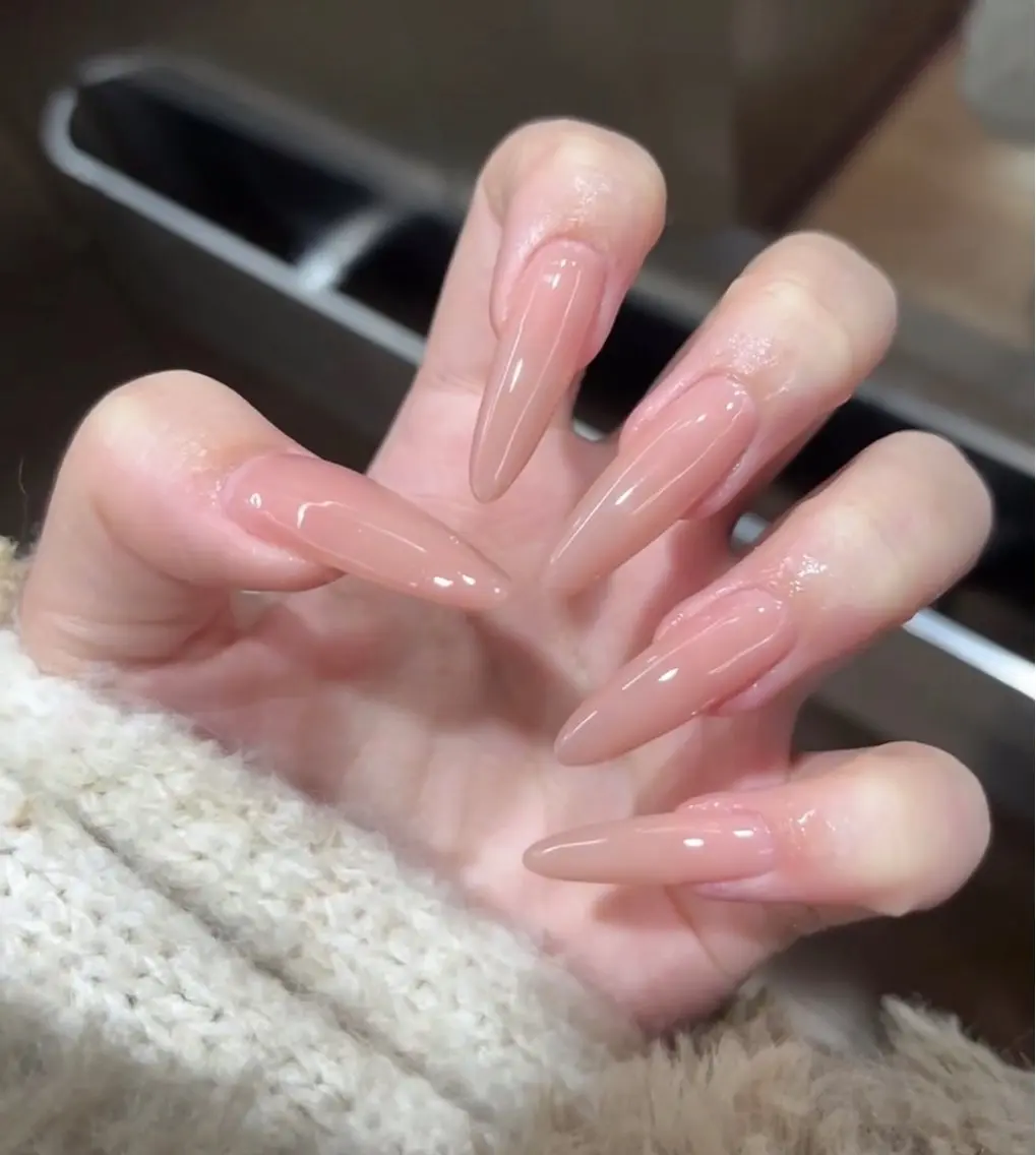 ⑥【チップ長さだし♡】ワンカラー / ラメ / ラメグラ ✦¥8,680 → ¥7,680の写真
