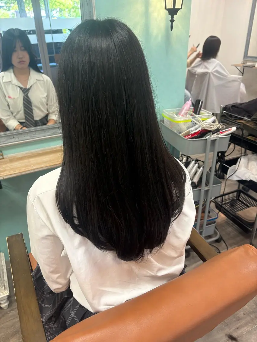 ロング レイヤーカット ERII /伏見 カットモデル募集中!のヘアスタイル