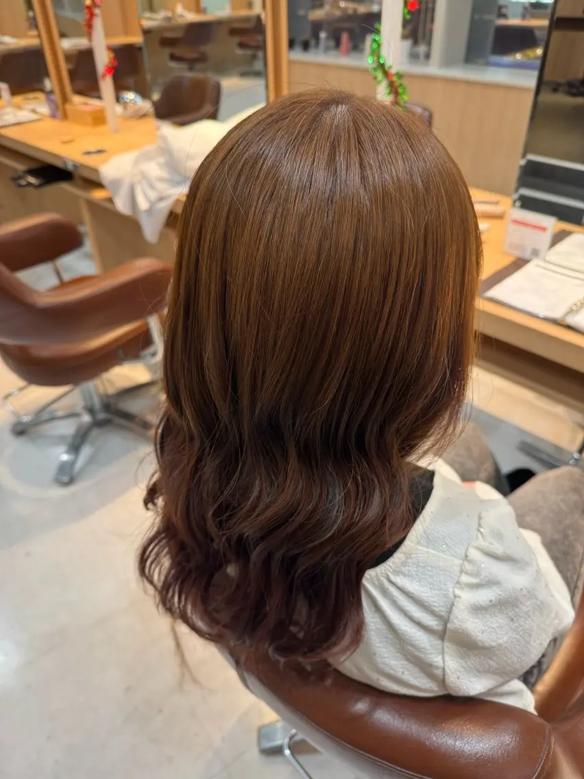 ロング 中野 希望のヘアスタイル