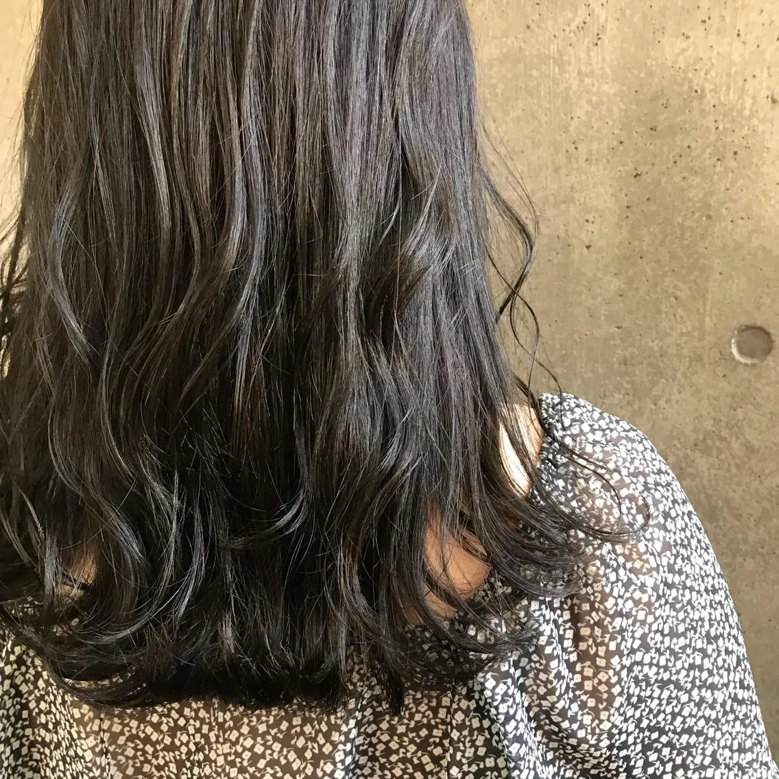 セミロング もりたみかこ 美容師お休み中のヘアスタイル