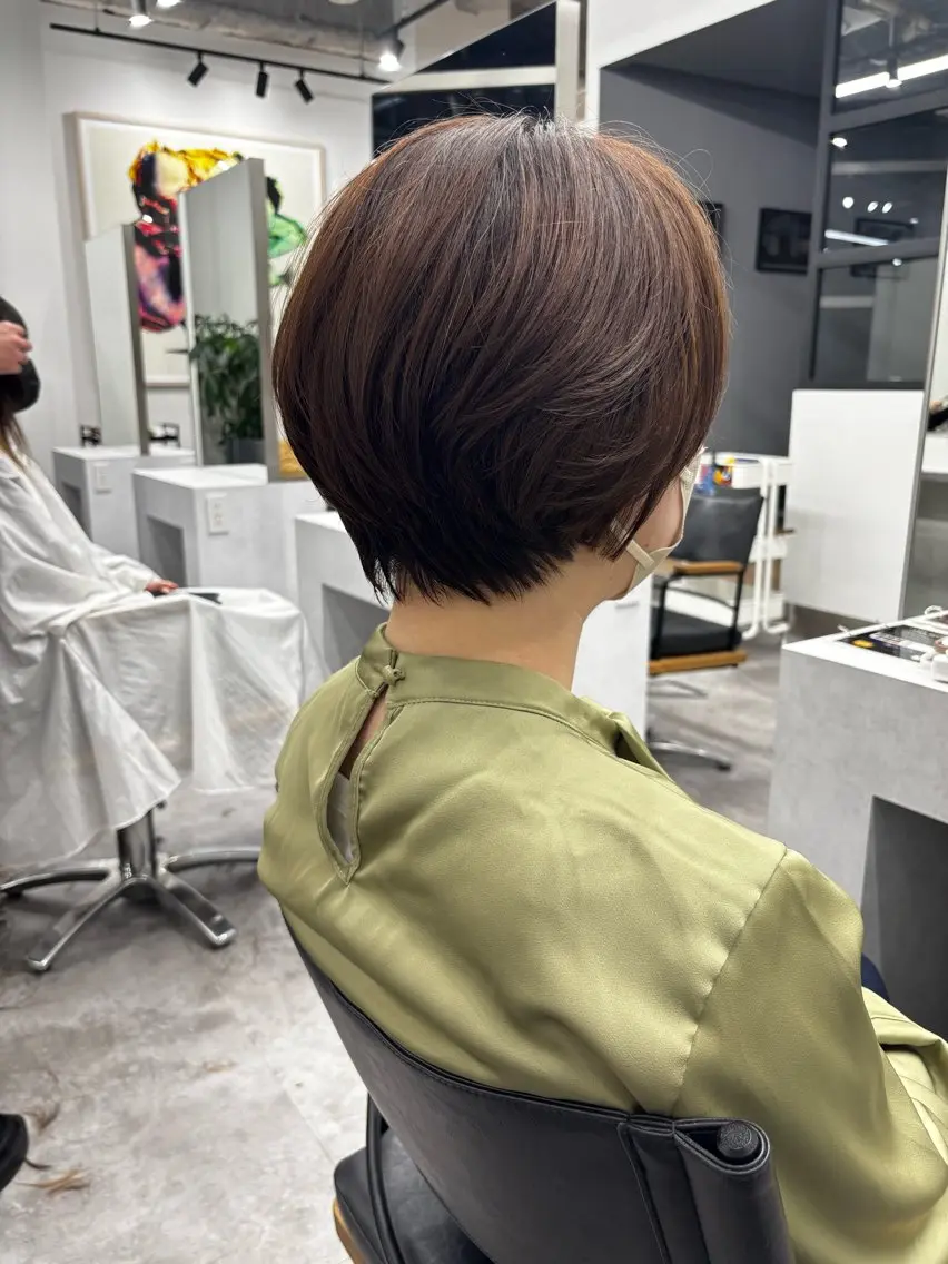 ショート カット 門崎未依/レイヤー/ メンズカット🪿🌼のヘアスタイル