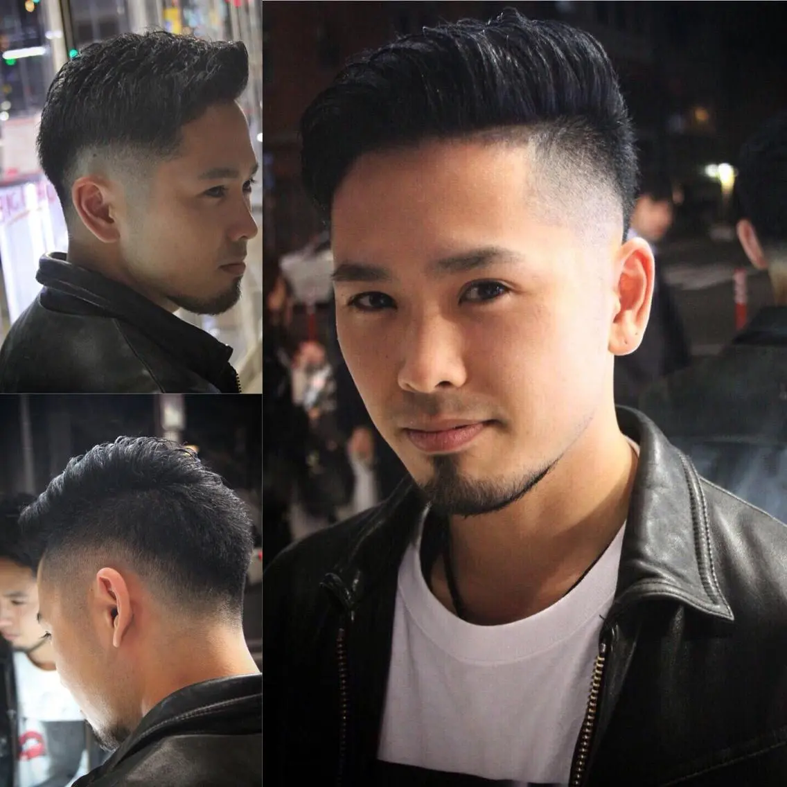 ショート パーマ メンズ フェードカット 刈り上げ 寺嶋 亮のヘアスタイル