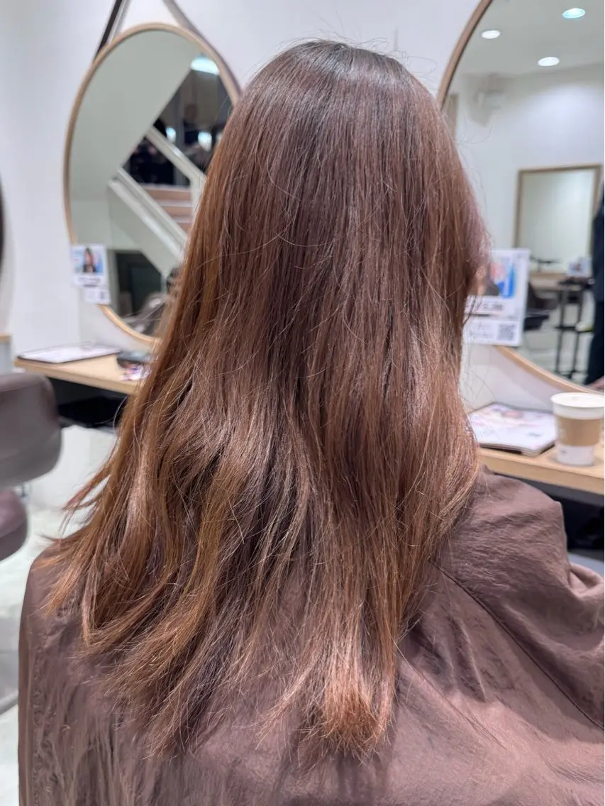 カラー 映える顔まわり/前髪 特化 💗 ユキマのヘアスタイル