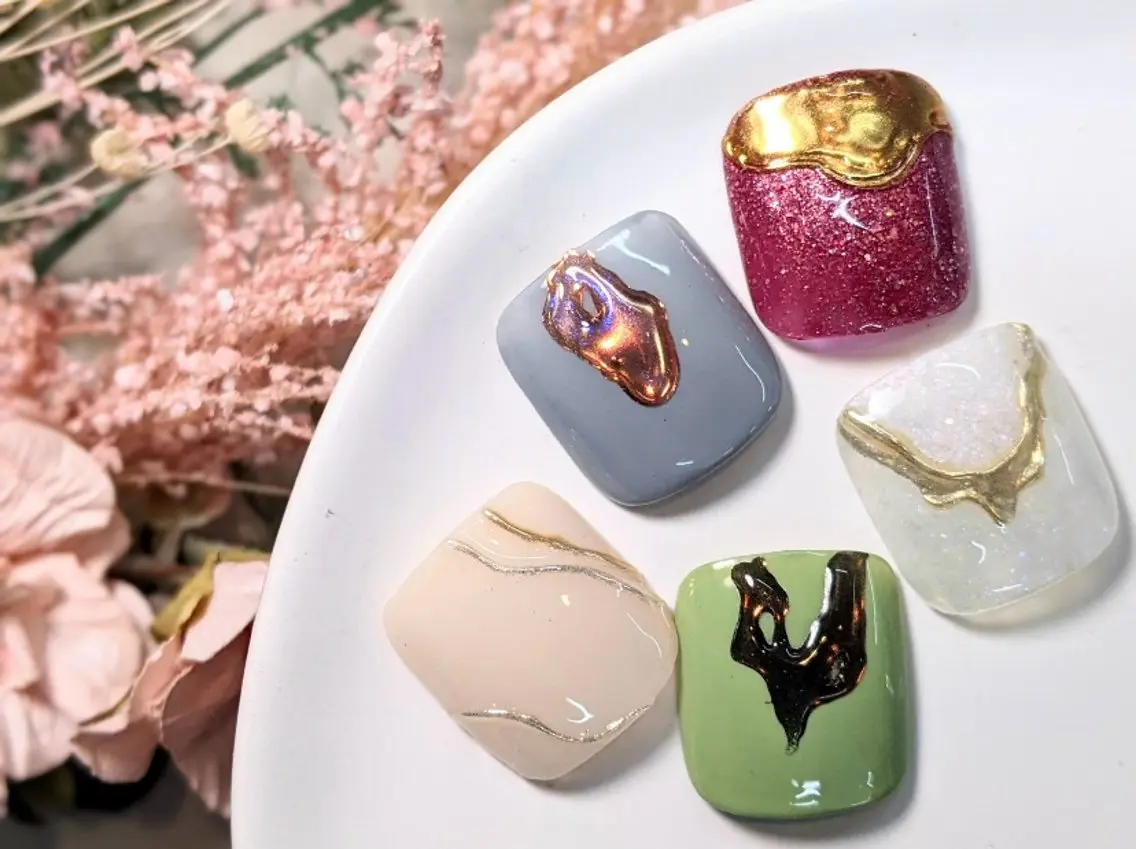 【オフあり】フット🦶ワンポイントコース💫パラジェル変更可🙆♀️の写真