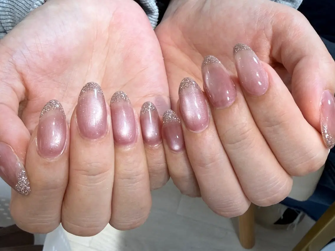 メンズ ネイル クリスマス ボルドー ブラウン 長さ出し フットネイル ハンドネイル NEW NAIL 池袋🔥🧲のネイルデザイン