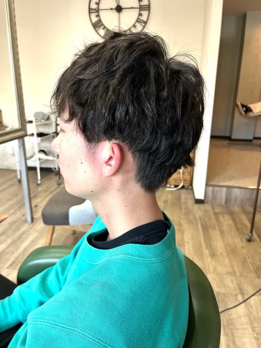 【ミニモ限定】【💈最旬似合せ✂︎✨】デザインメンズカット＋眉カットの写真