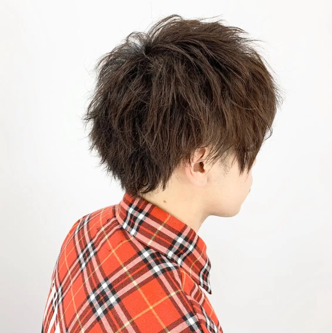ショート メンズ メンズウルフカット ウルフカット 柏メンズカットパーマ NO.1タイチのヘアスタイル