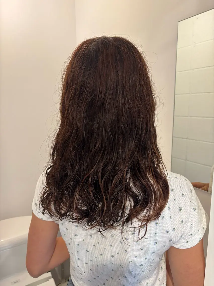 パーマ 長沼 咲輝のヘアスタイル