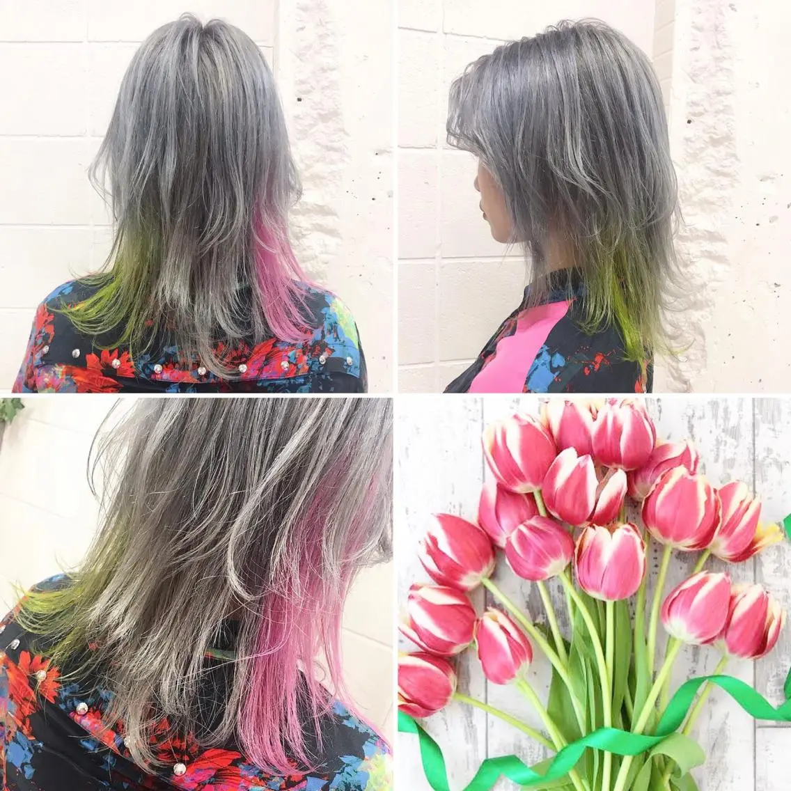 ミディアム カラー ブリーチ ヘアカラー トリートメント ✨️眉毛、派手髪、 ハイトーンShinの眉毛・アイブロウイメージ