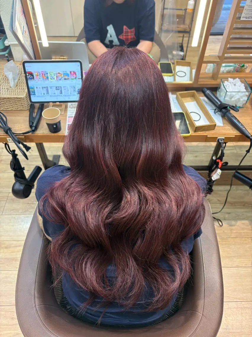 ロング エクステ 透明感カラー 🧚♂️さえのヘアスタイル
