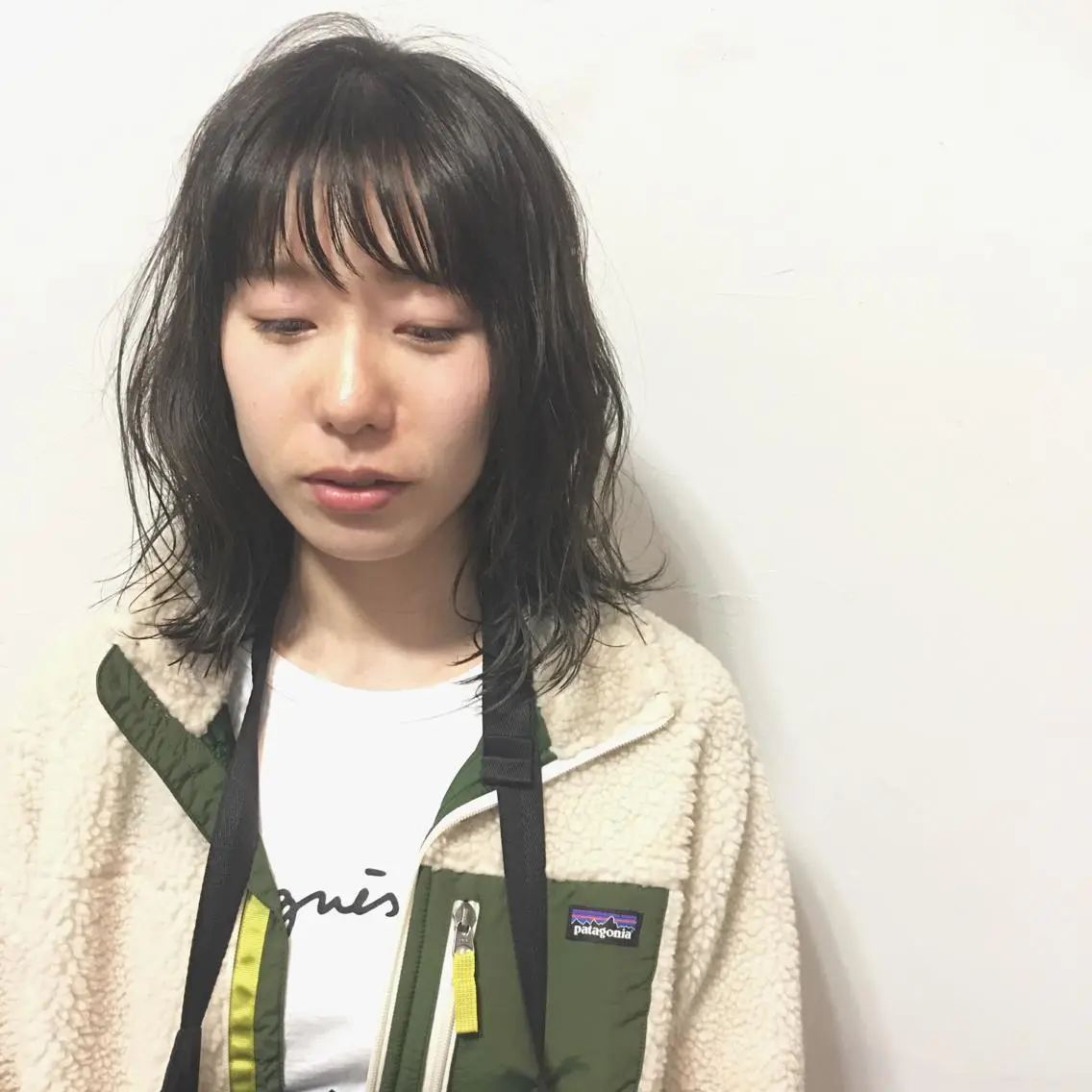 ミディアム ミディアムパーマ 中野 恵脩のヘアスタイル