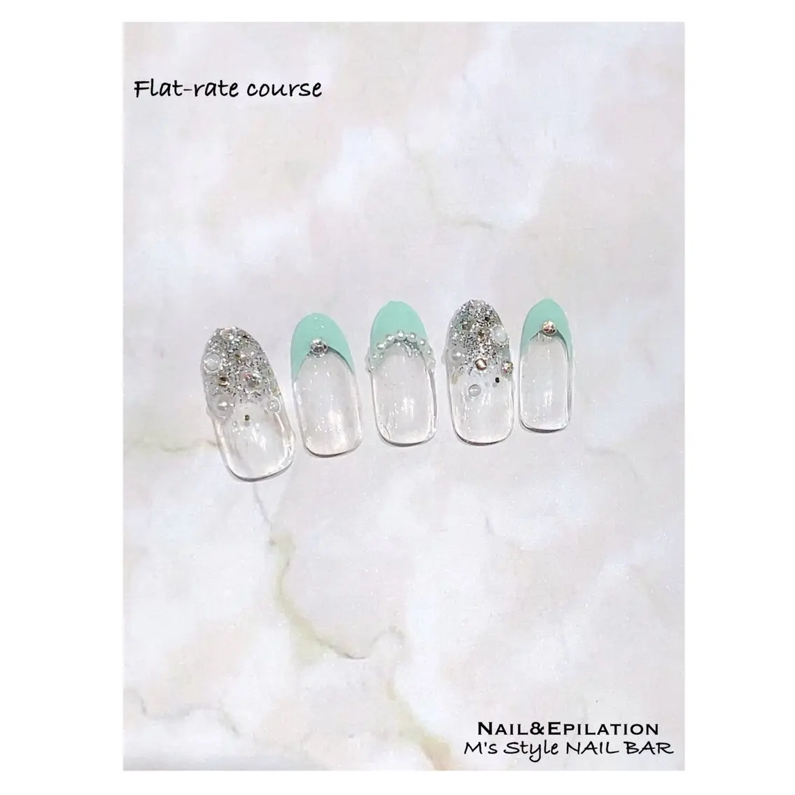 ネイル 成人式 フットネイル フレンチネイル ジェルネイル 韓国ネイル ハンドネイル M's Style NAIL BARのネイルデザイン