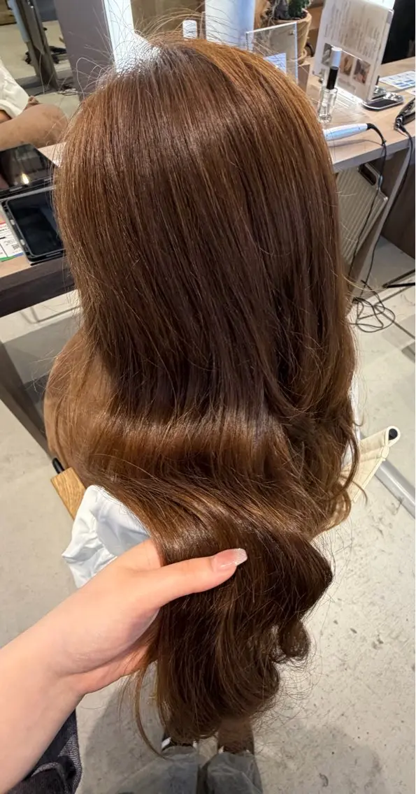 聖愛/艶カラー🪽✨ /トリートメント🫧のヘアスタイル