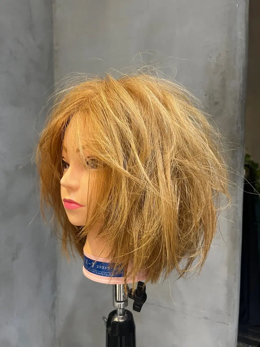 ミディアム カット トリートメント 松下 倫子のヘアスタイル