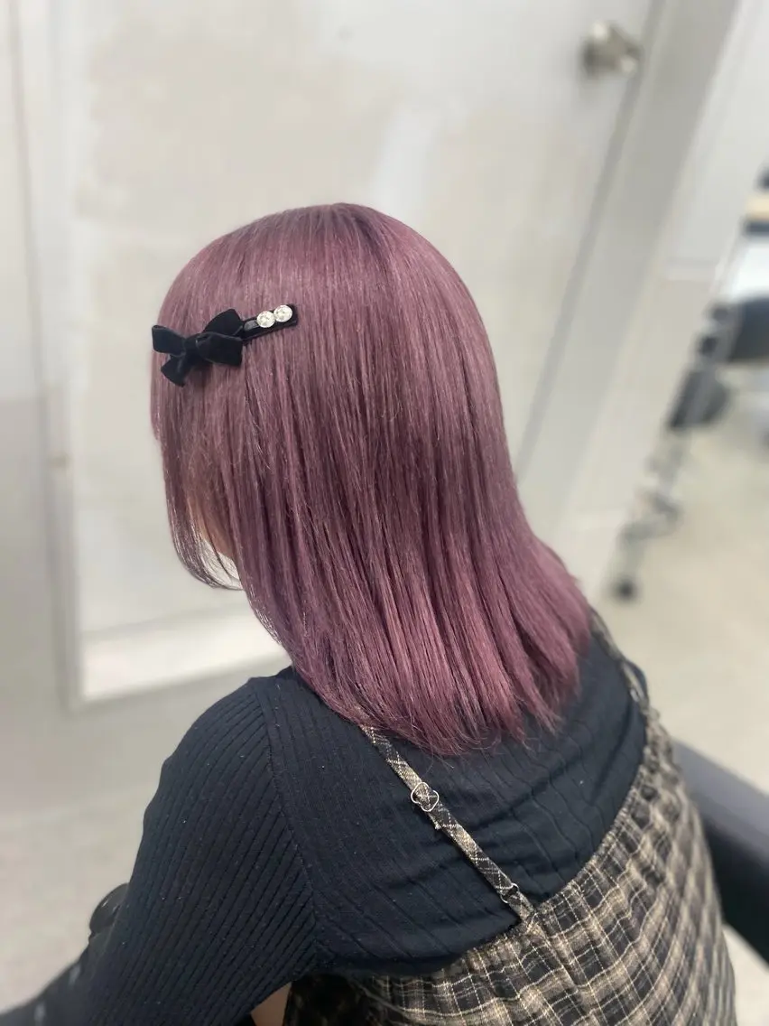 カラー girly❤︎暖色ヘ ア➰🎀HINANOのヘアスタイル