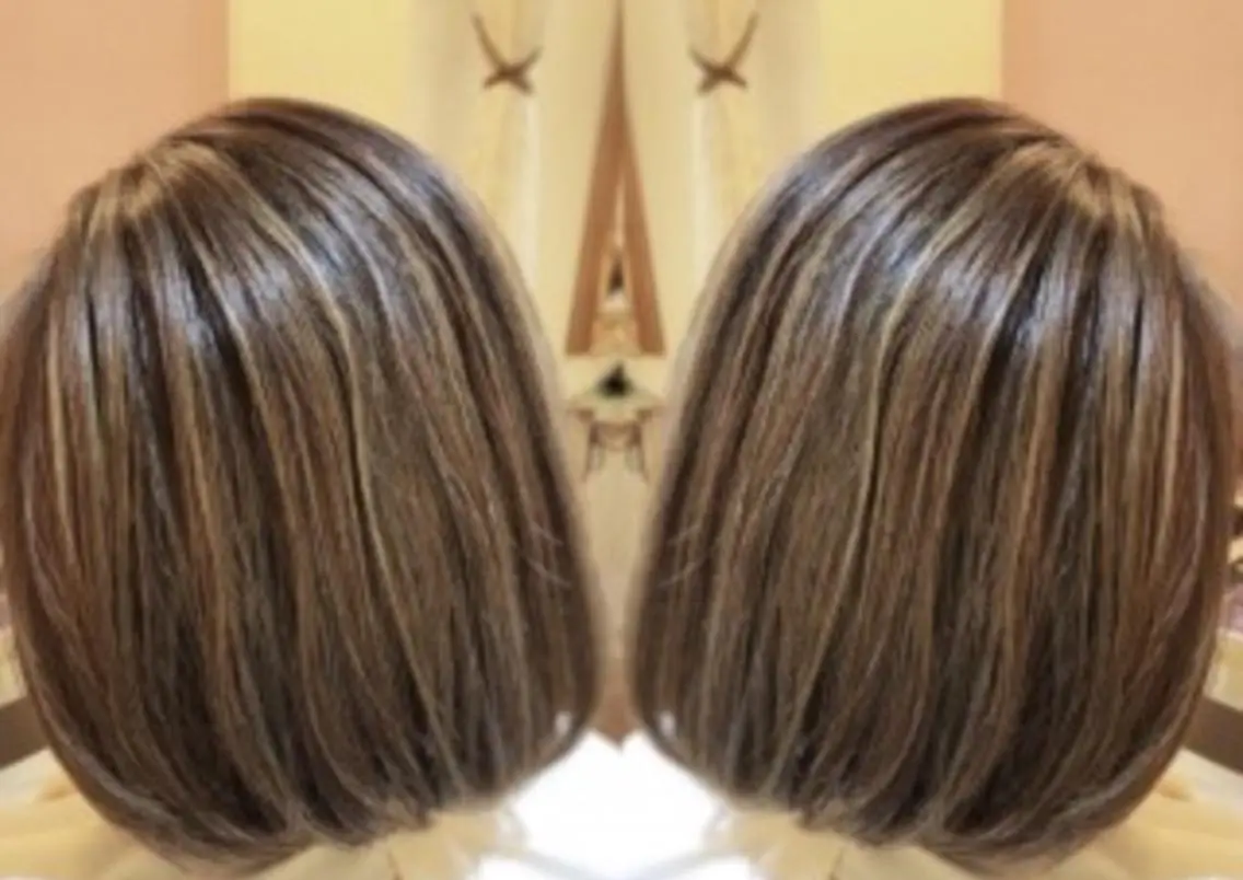 カラー カット ヘアカラー トリートメント plaatje 義見のヘアスタイル