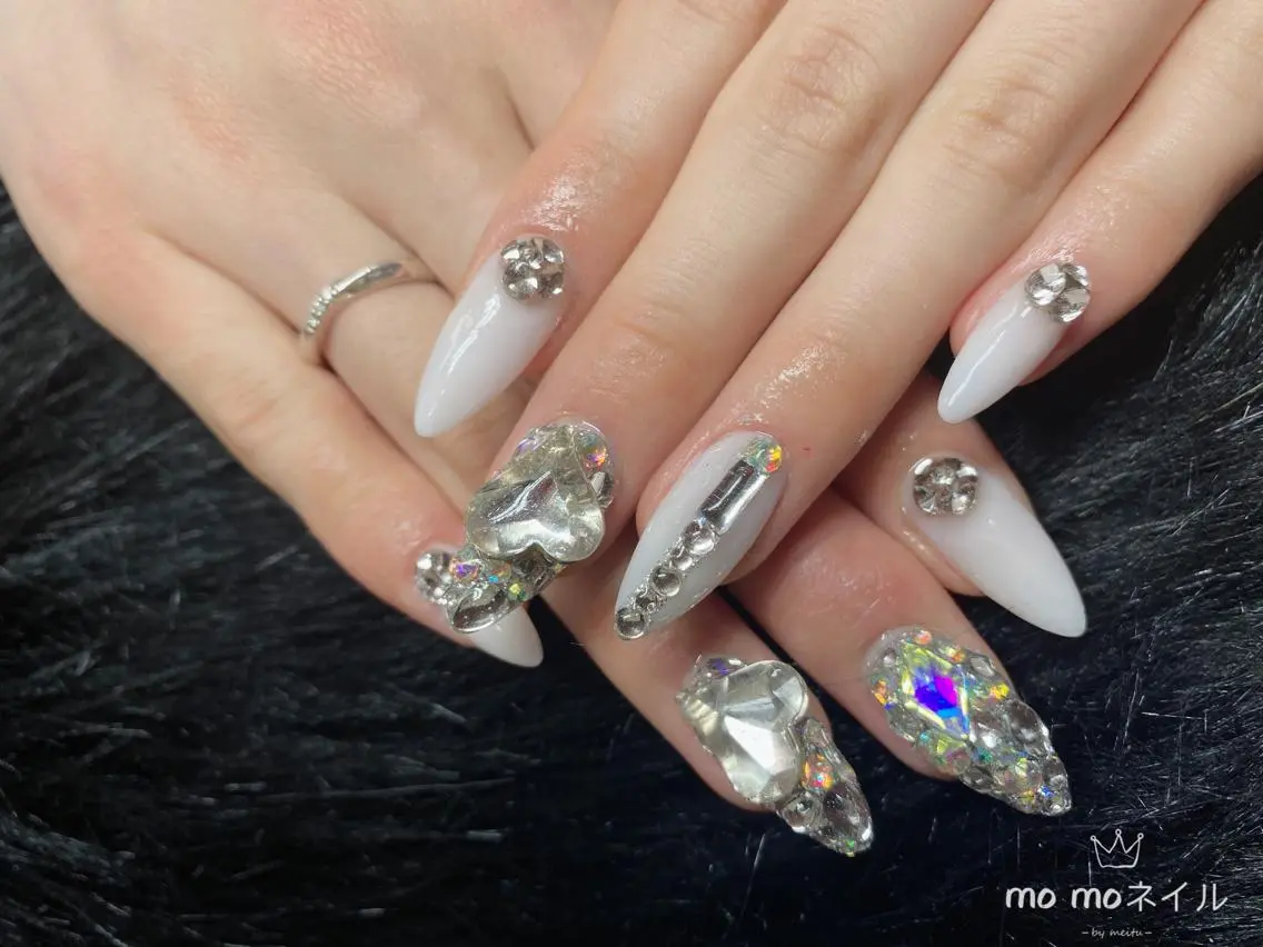 ネイル 持ち込み スカルプネイル MOMO nailのネイルデザイン