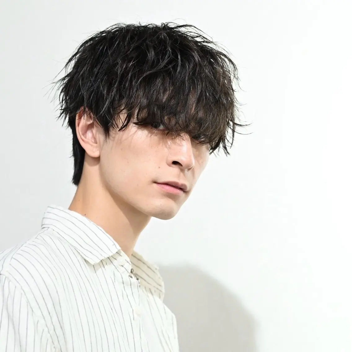 ショート カラー パーマ ヘアアレンジ メンズ キッズ メンズパーマ 似合わせカット ニュアンスパーマ カット パーマ メンズカット/パーマ 山崎航平💈のヘアスタイル