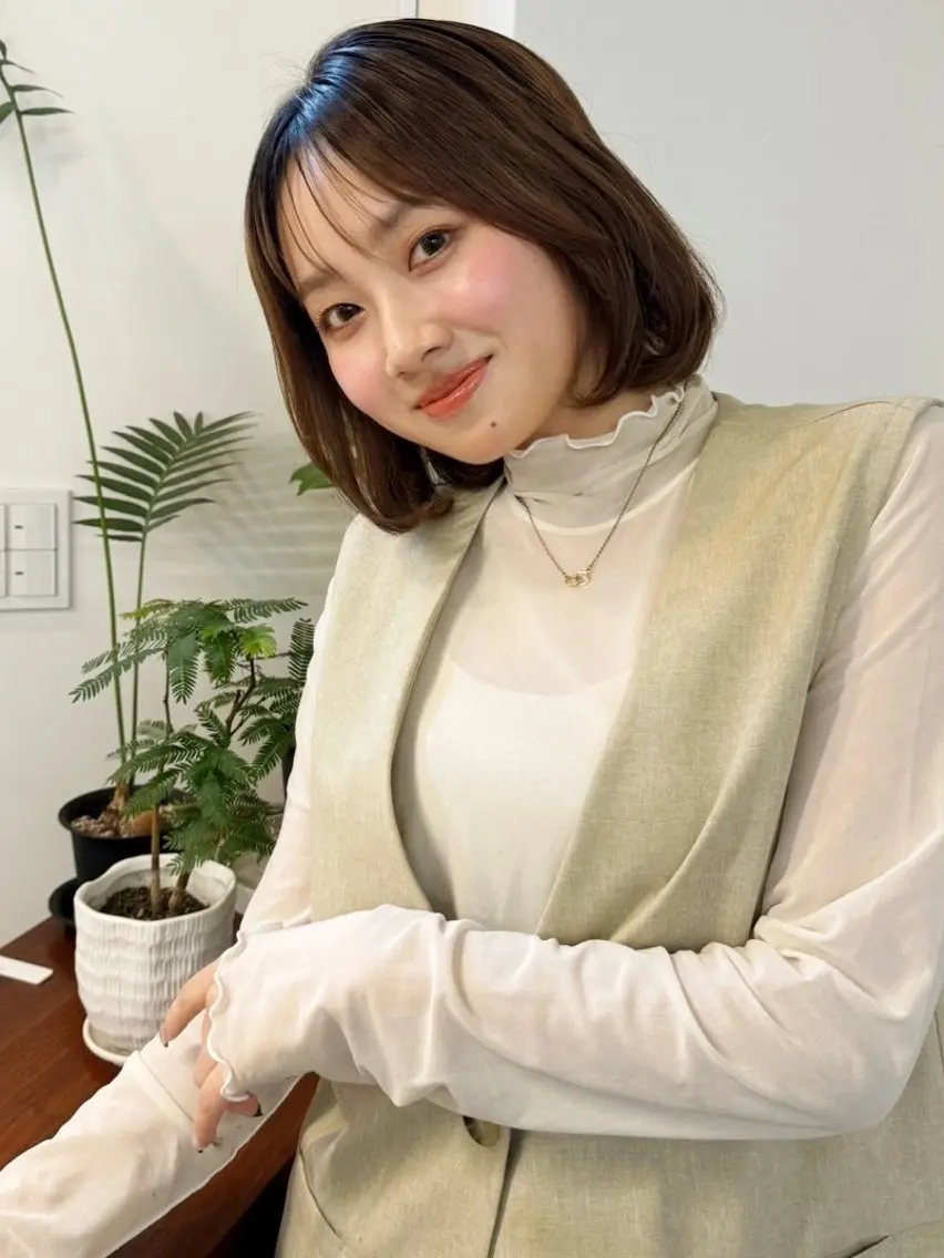 ショート Farbe🤍 女性限定のヘアスタイル