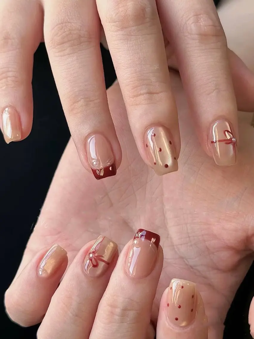 ネイル グラデーション ラメ(グリッター) マグネットネイル ミラーネイル ニュアンスネイル ハンドネイル Lumi de nailsのネイルデザイン