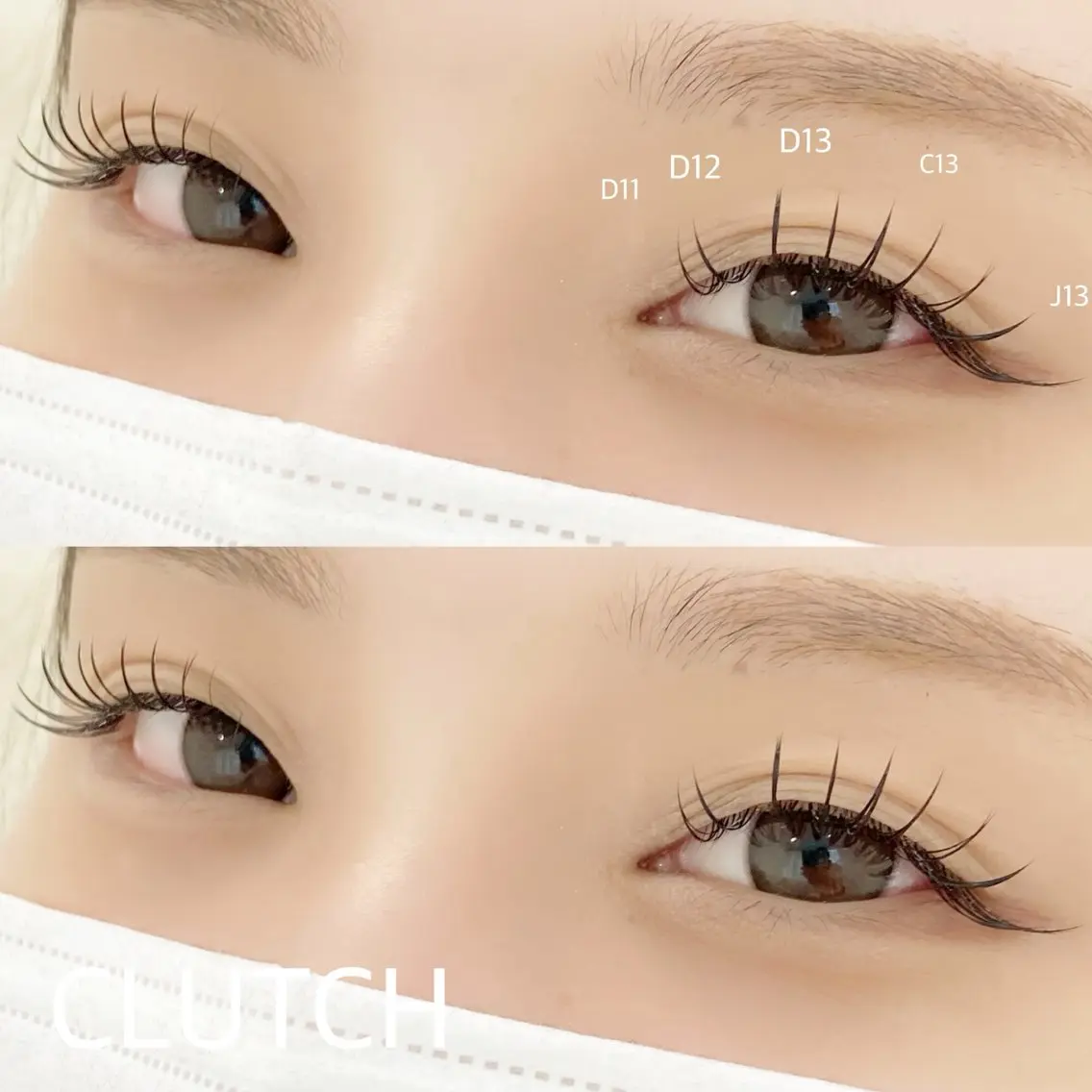 マツエク・マツパ マツエク CLUTCH ナカムラサユリのマツエク・マツパデザイン