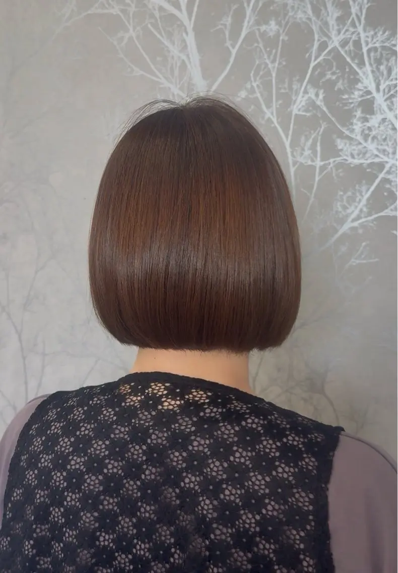 ミディアム ボブ カット TENTOUMU SHI fukaのヘアスタイル