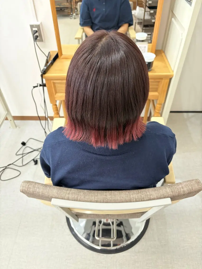 カラー カット ヘアカラー 猪瀬 尚希のヘアスタイル