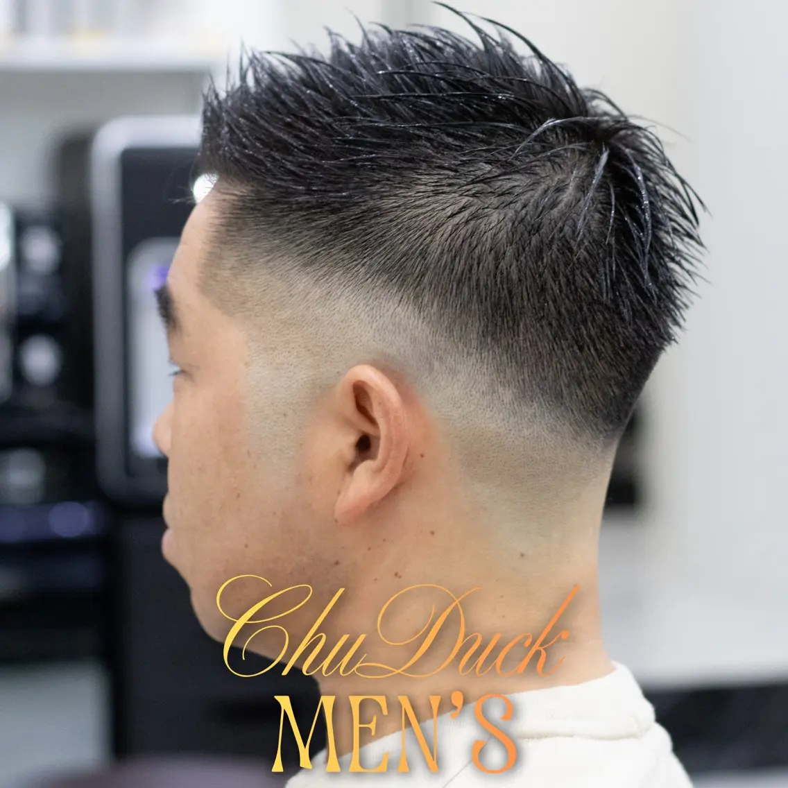 ショート メンズ フェードカット カット フェード×メンズ カット|SHOTAのヘアスタイル